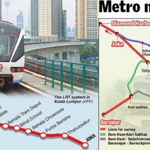 kolkata metro rail route map