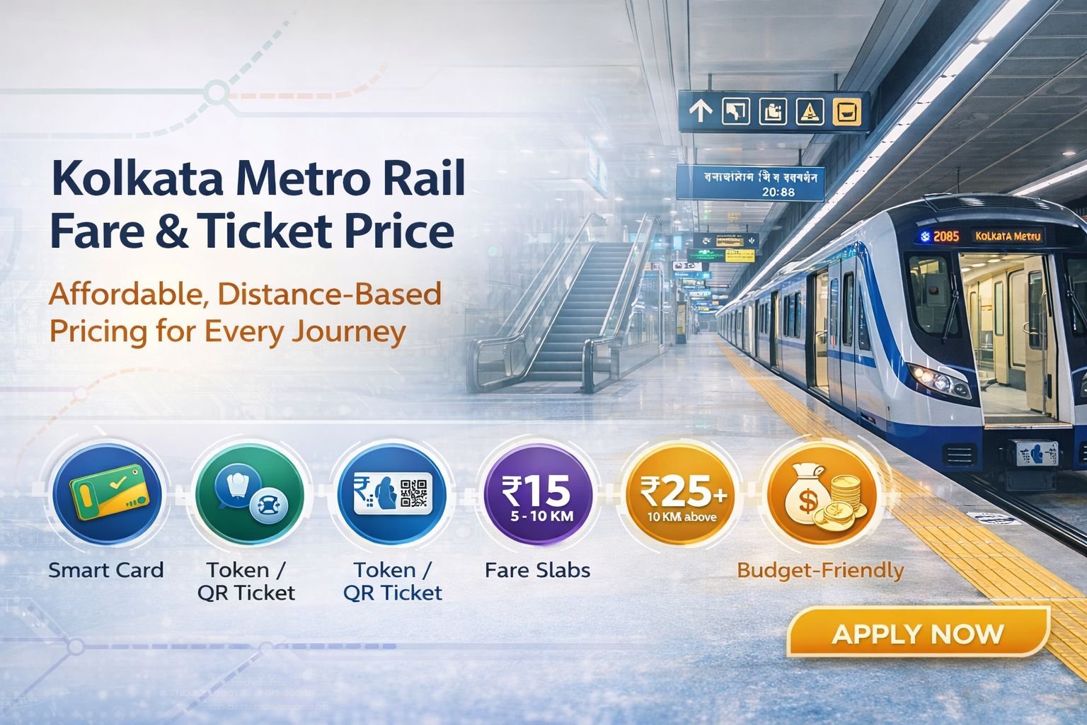 Kolkata Metro Rail Fare