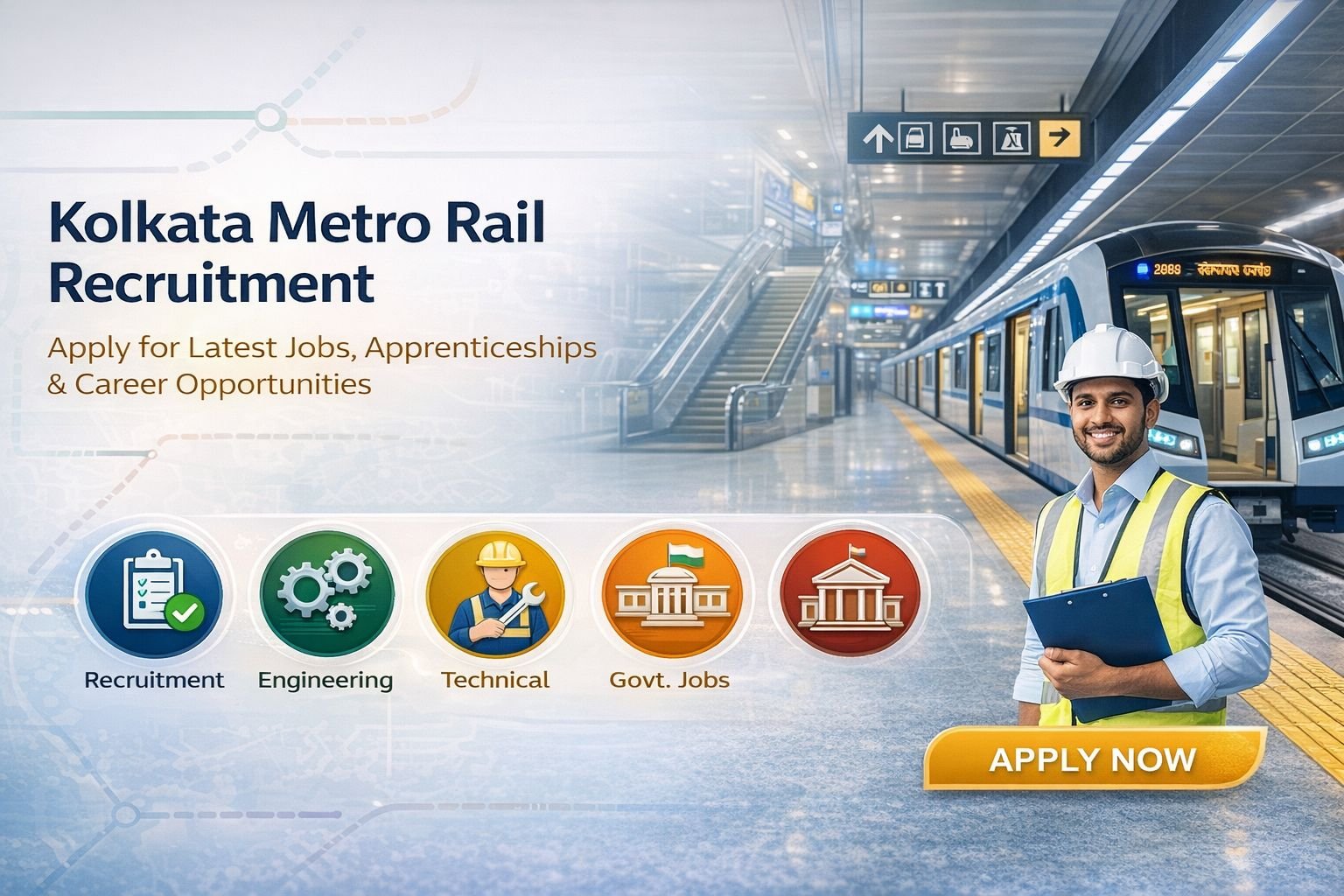 Kolkata Metro Rail Job Recruitment